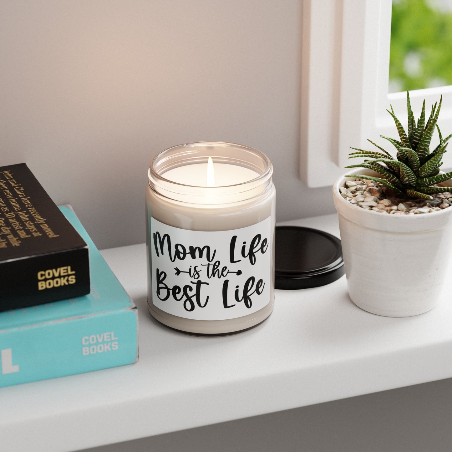 Mom Life Soy Candle - 9oz Scented Candle for Moms
