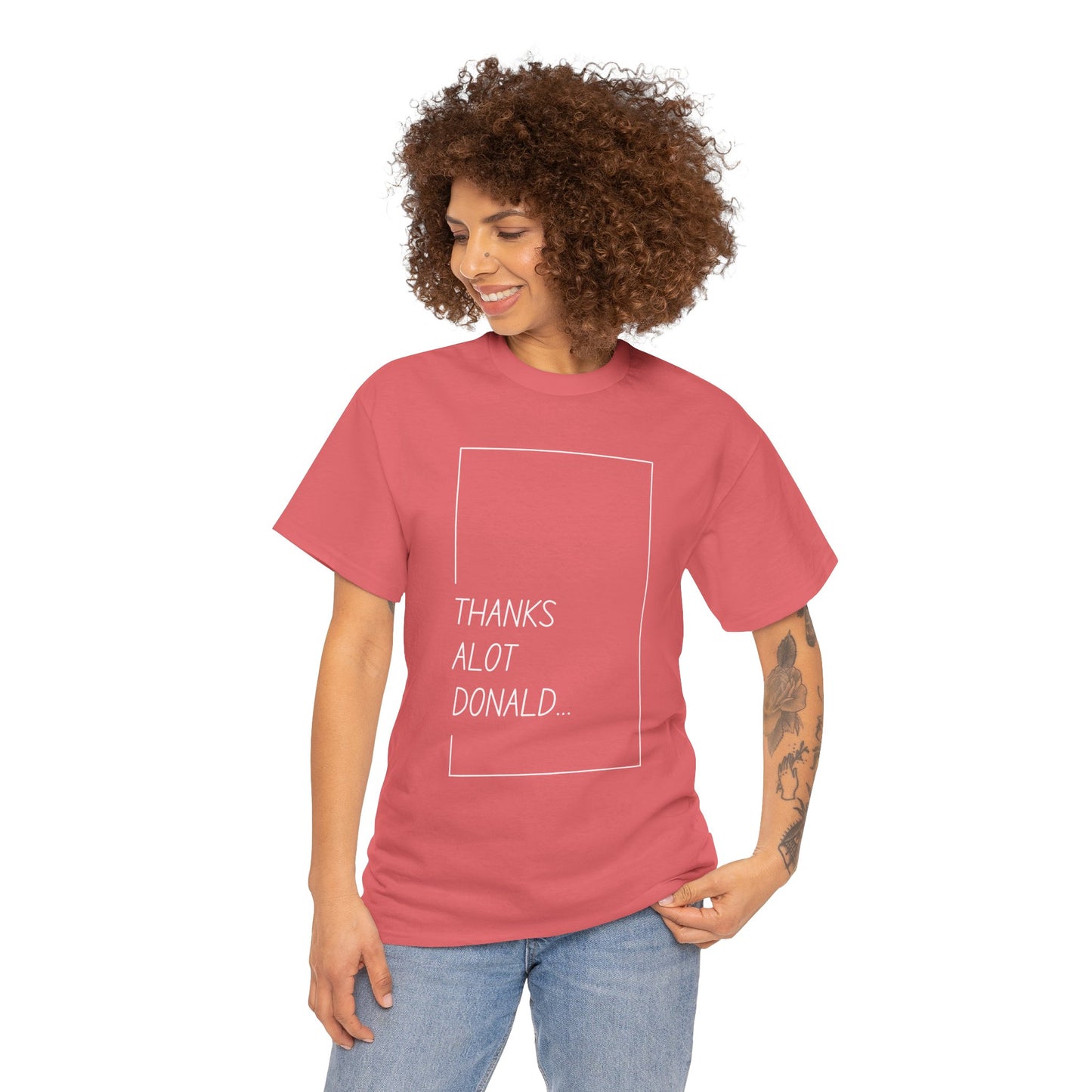 'Thanks Alot Donald' Graphic Tee for Casual Wear