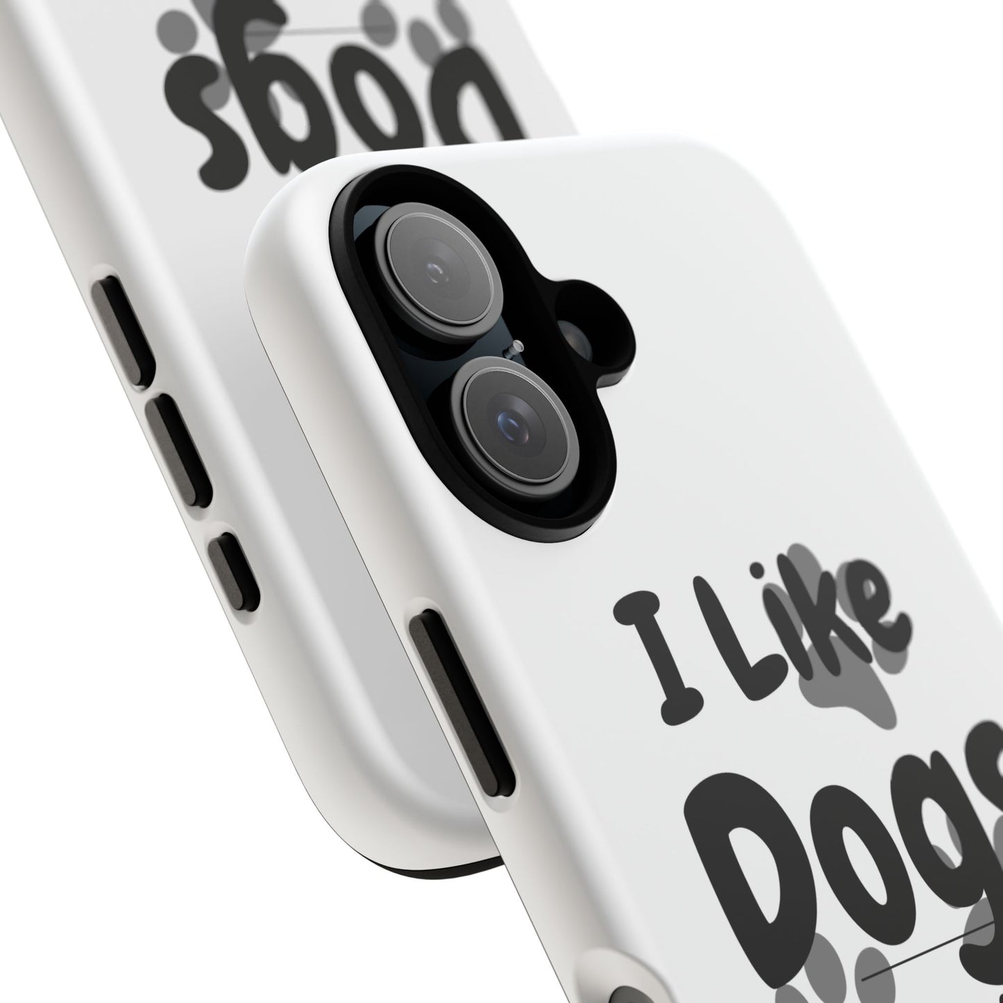 Dog Lover Tough Phone Case - "I Like Dogs More Than People"