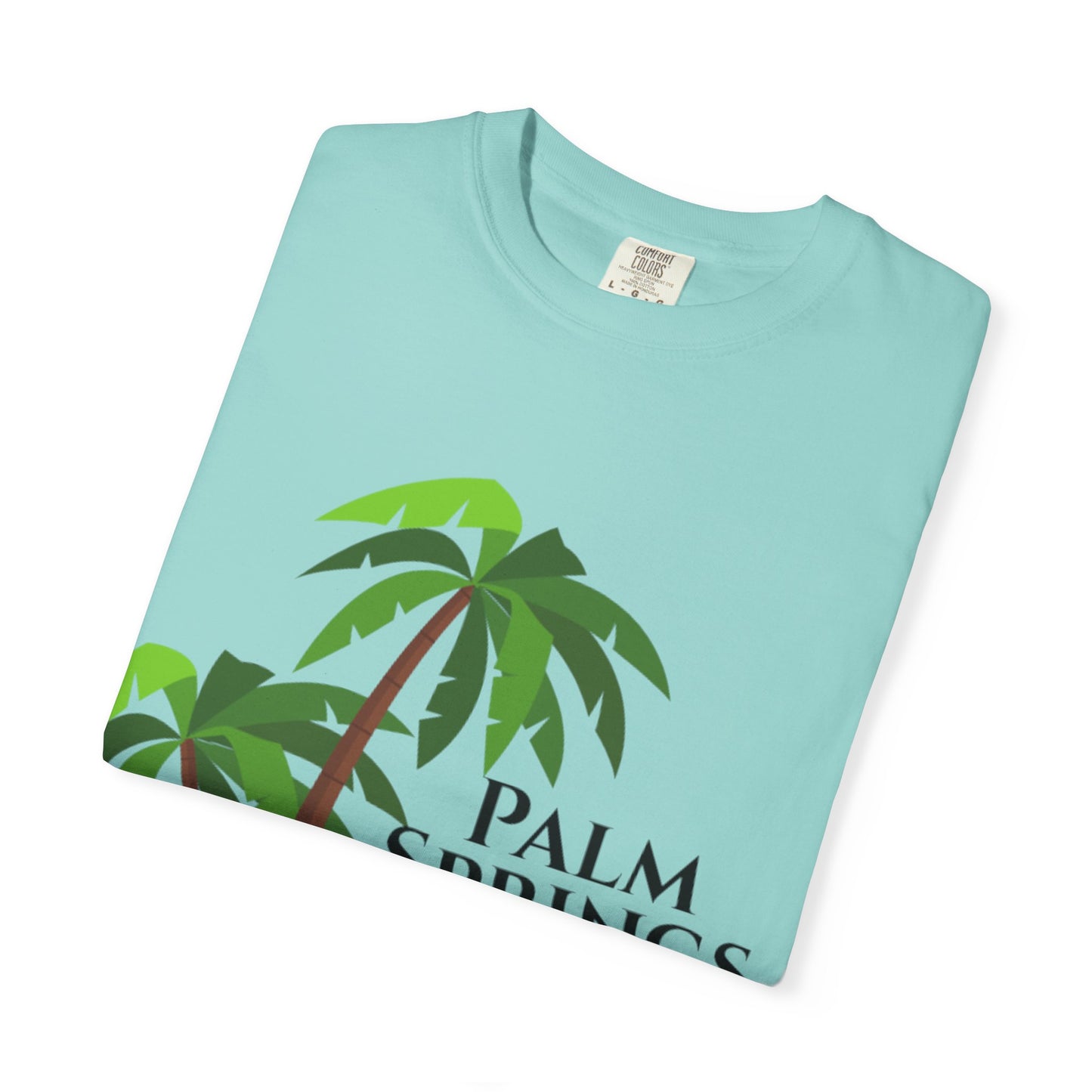 Palm Springs Wedding Unisex T-Shirt, Tropical Vacation Tee, Custom Graphic Shirt, Resort Wear, Summer Celebration Top