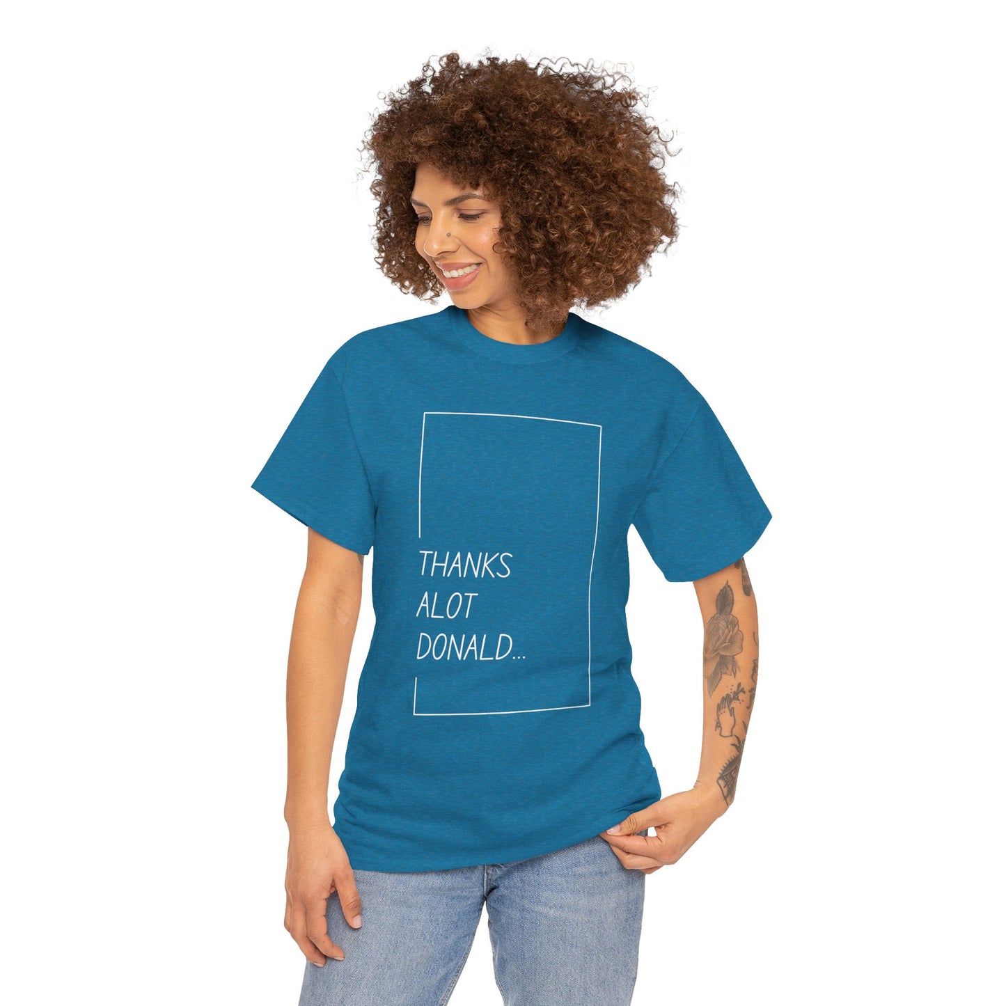 'Thanks Alot Donald' Graphic Tee for Casual Wear