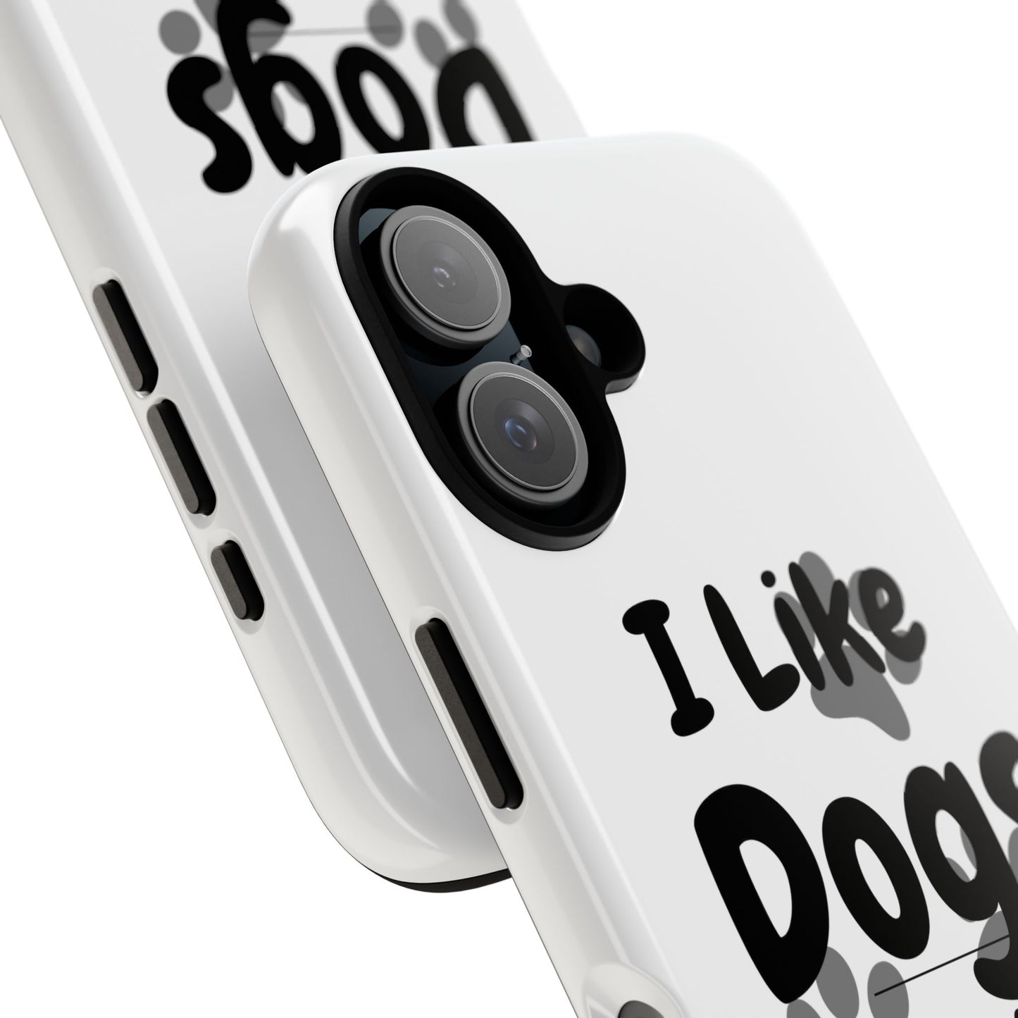 Dog Lover Tough Phone Case - "I Like Dogs More Than People"