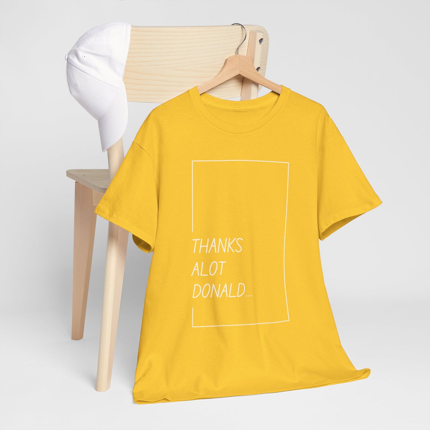 'Thanks Alot Donald' Graphic Tee for Casual Wear