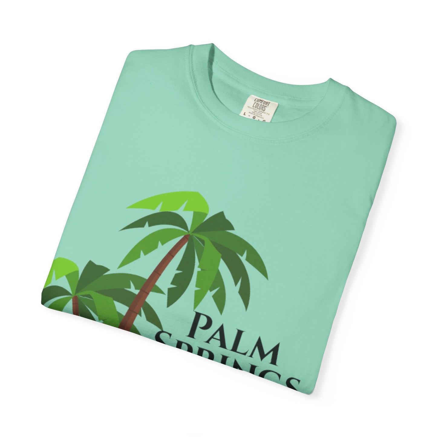 Palm Springs Wedding Unisex T-Shirt, Tropical Vacation Tee, Custom Graphic Shirt, Resort Wear, Summer Celebration Top