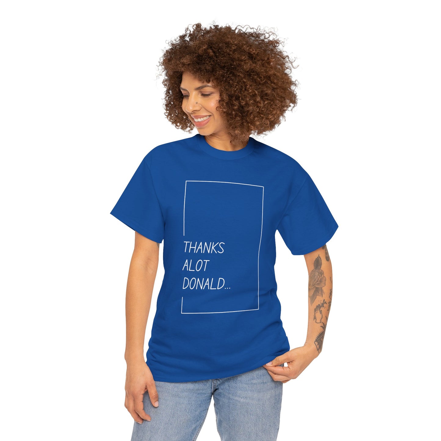 'Thanks Alot Donald' Graphic Tee for Casual Wear