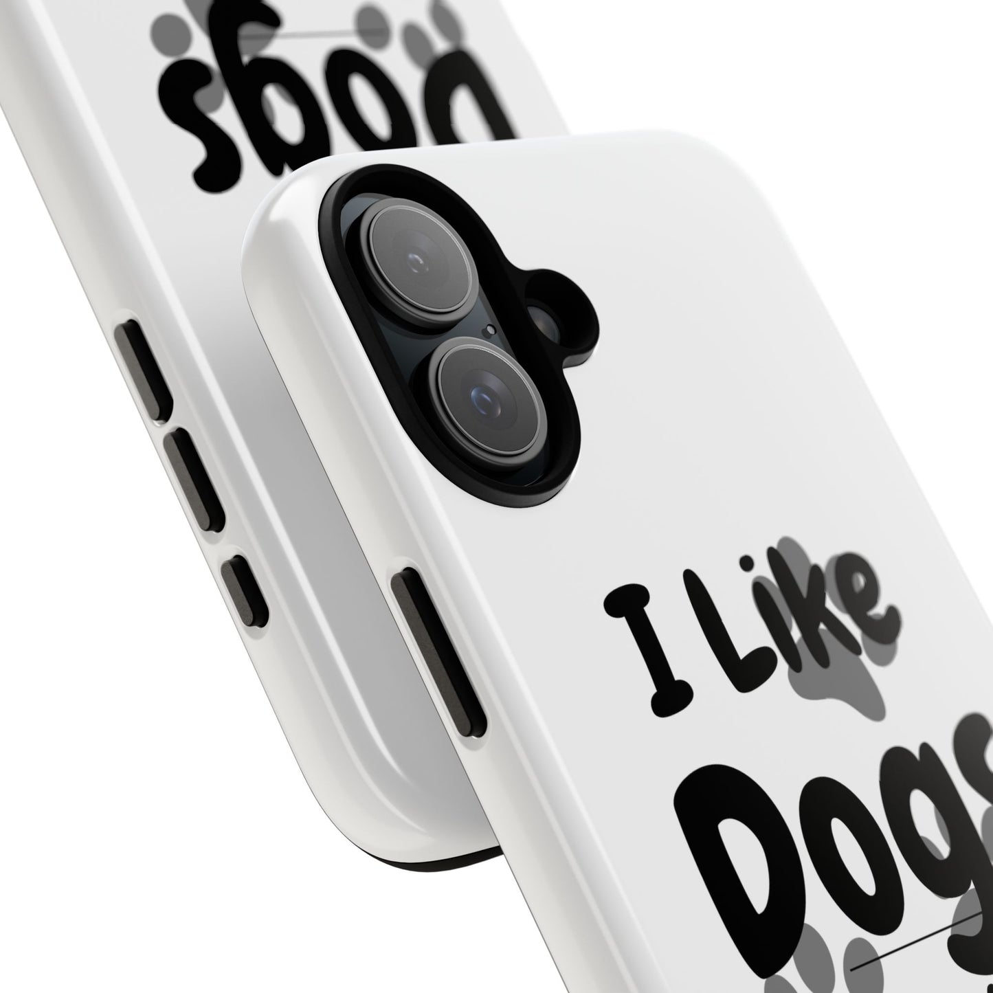 Dog Lover Tough Phone Case - "I Like Dogs More Than People"
