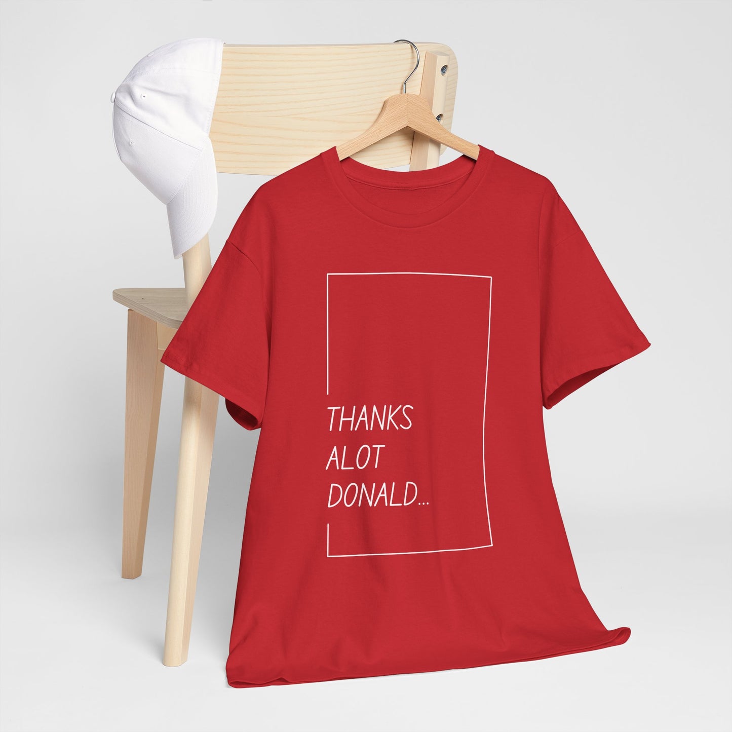'Thanks Alot Donald' Graphic Tee for Casual Wear