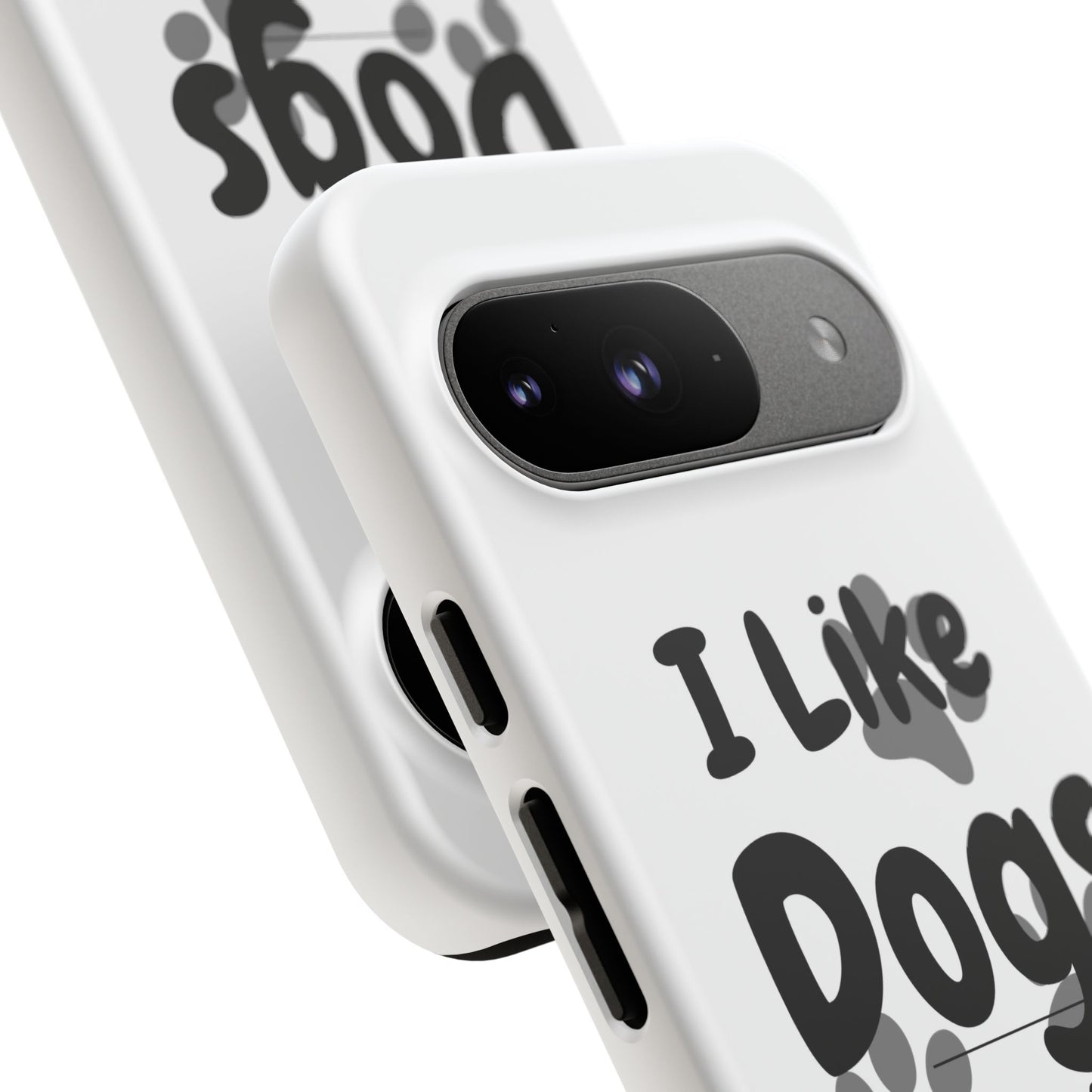 Dog Lover Tough Phone Case - "I Like Dogs More Than People"