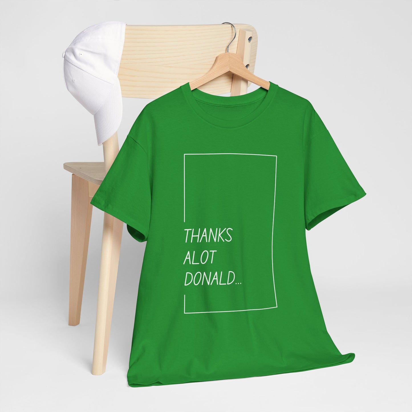 'Thanks Alot Donald' Graphic Tee for Casual Wear