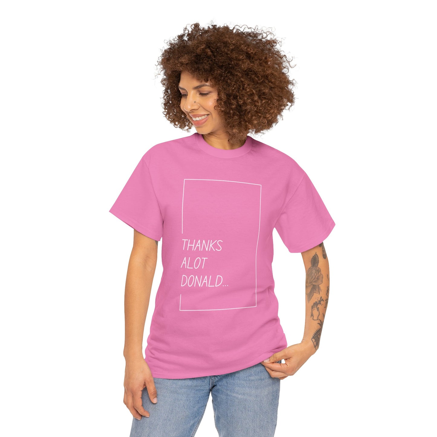 'Thanks Alot Donald' Graphic Tee for Casual Wear