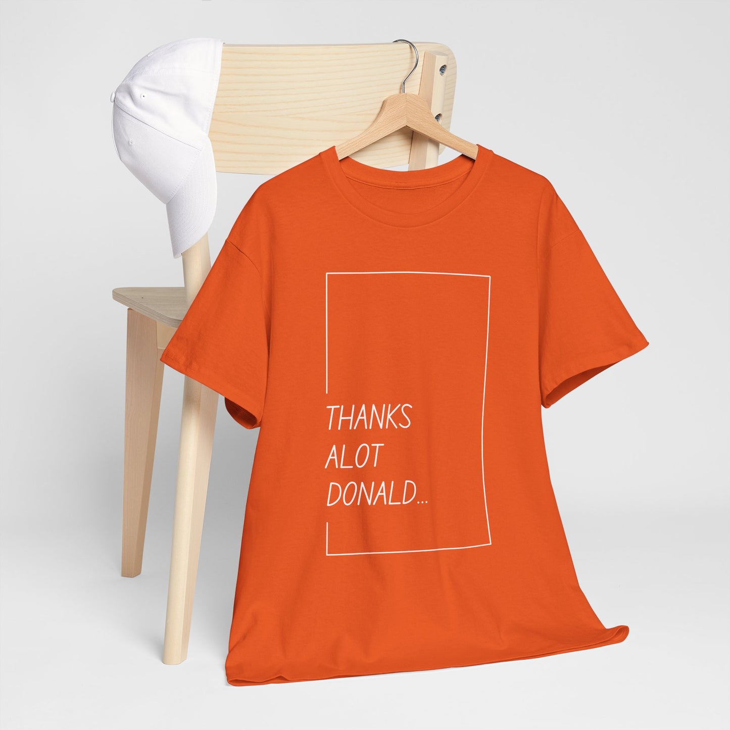 'Thanks Alot Donald' Graphic Tee for Casual Wear