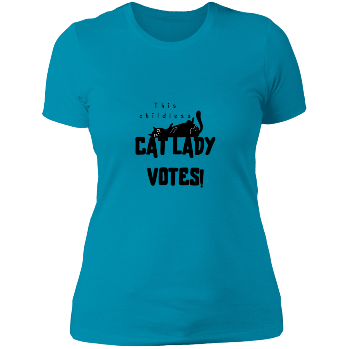 cat lady - transparent Cat Lady - Ladies' Boyfriend T-Shirt