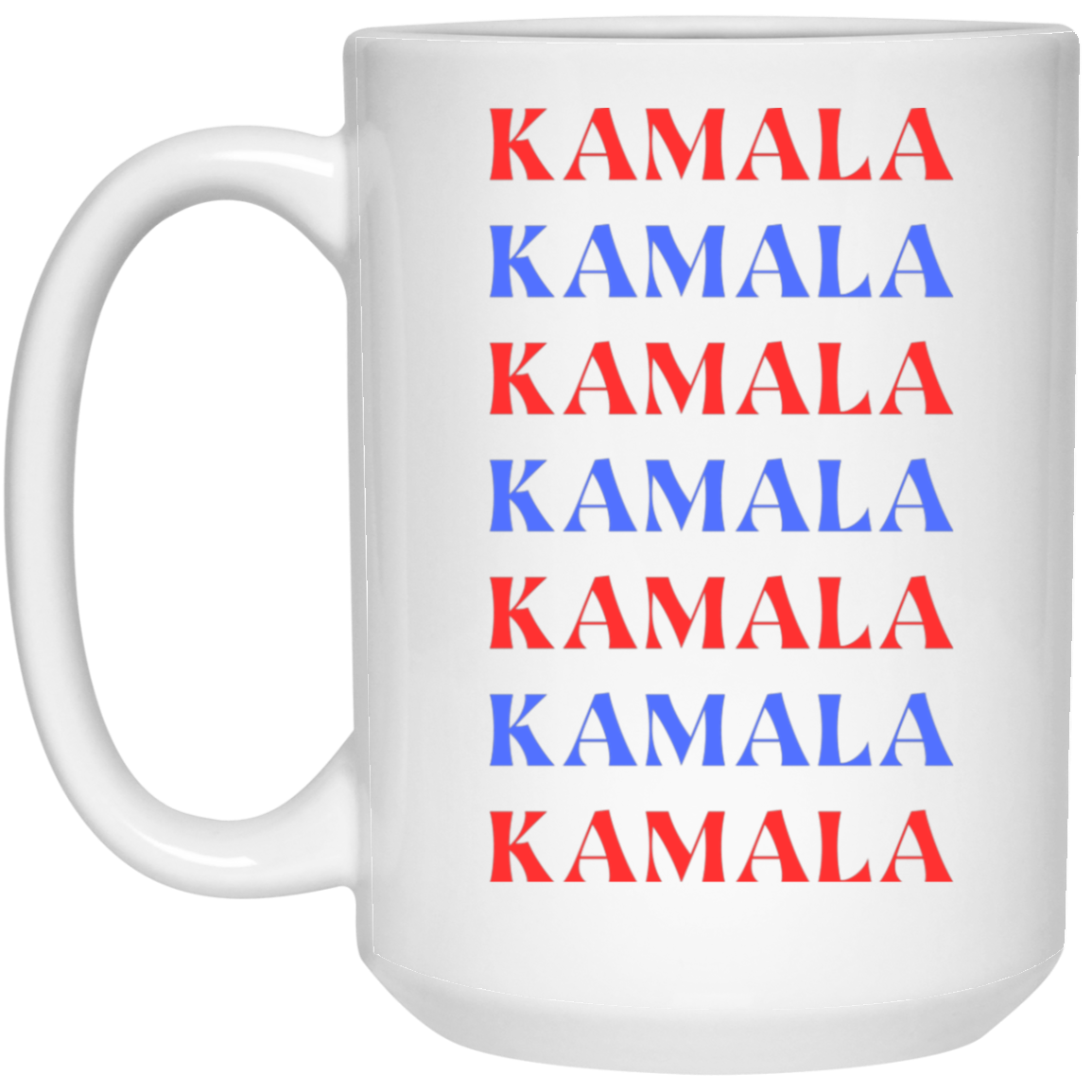 Kamala 15oz White Mug