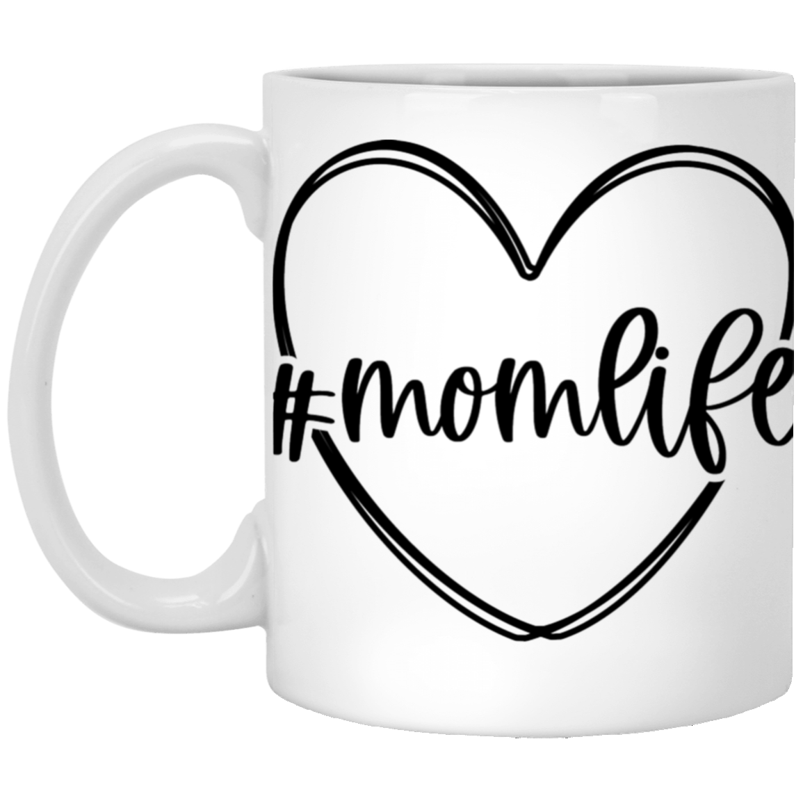 Mom Life 11oz White Mug