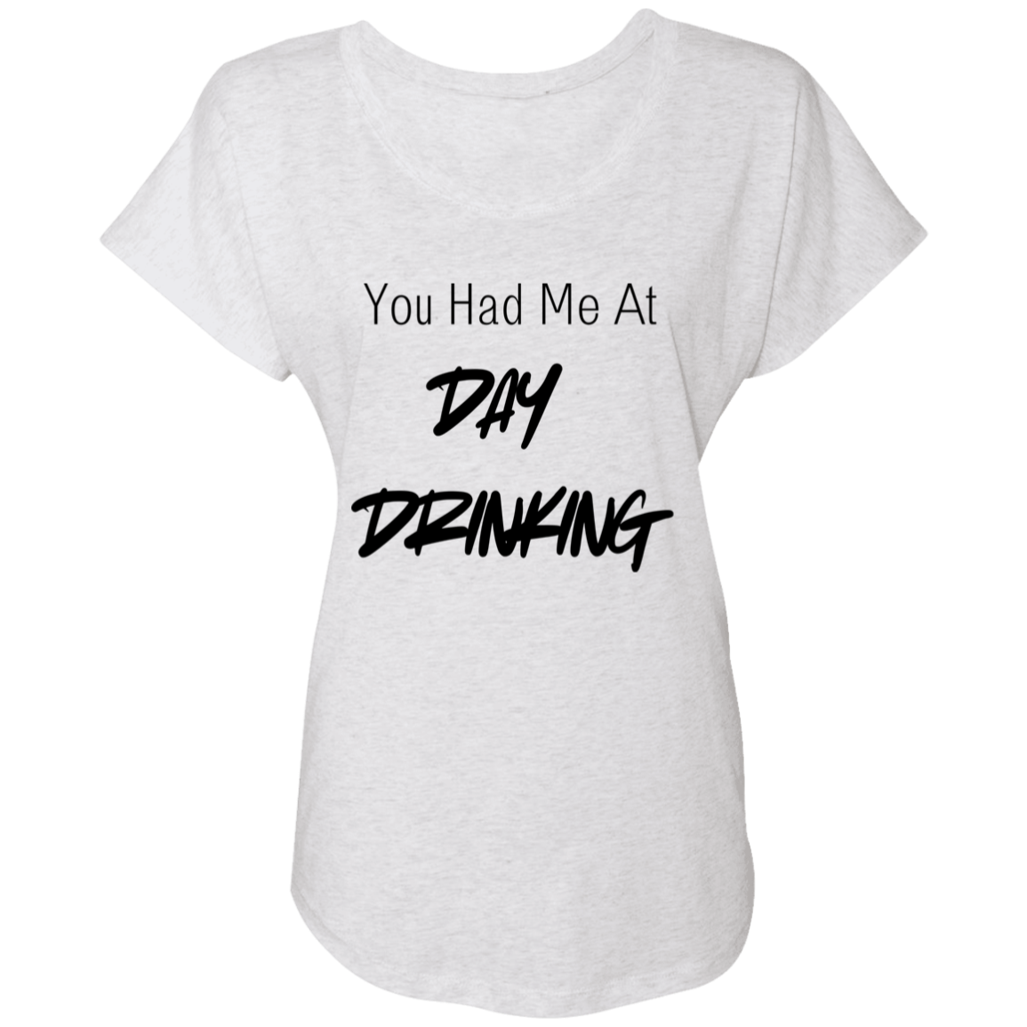 Day Drinking - Ladies' Triblend Dolman Sleeve