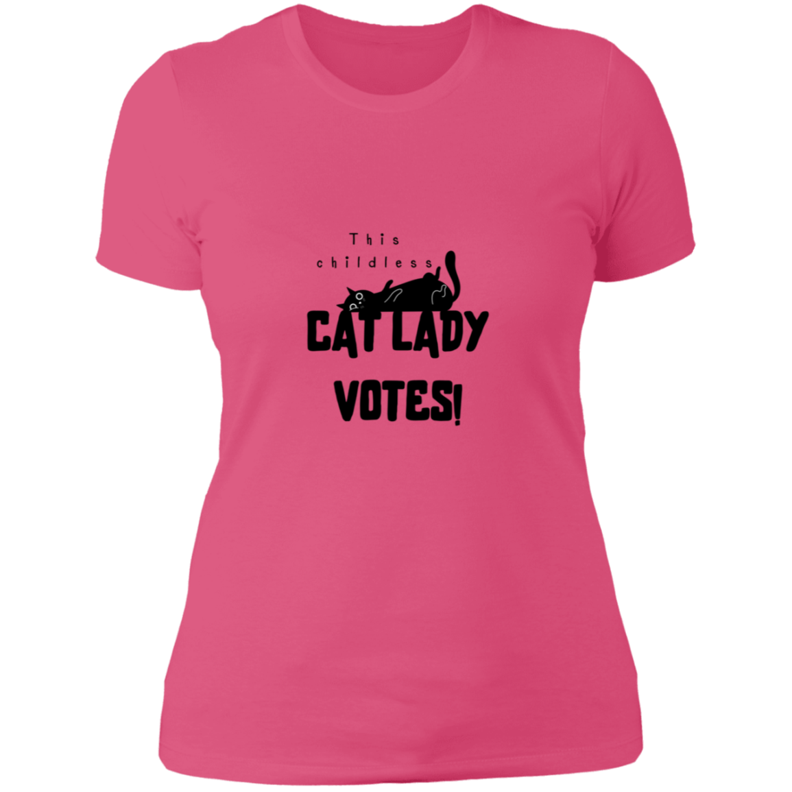 cat lady - transparent Cat Lady - Ladies' Boyfriend T-Shirt