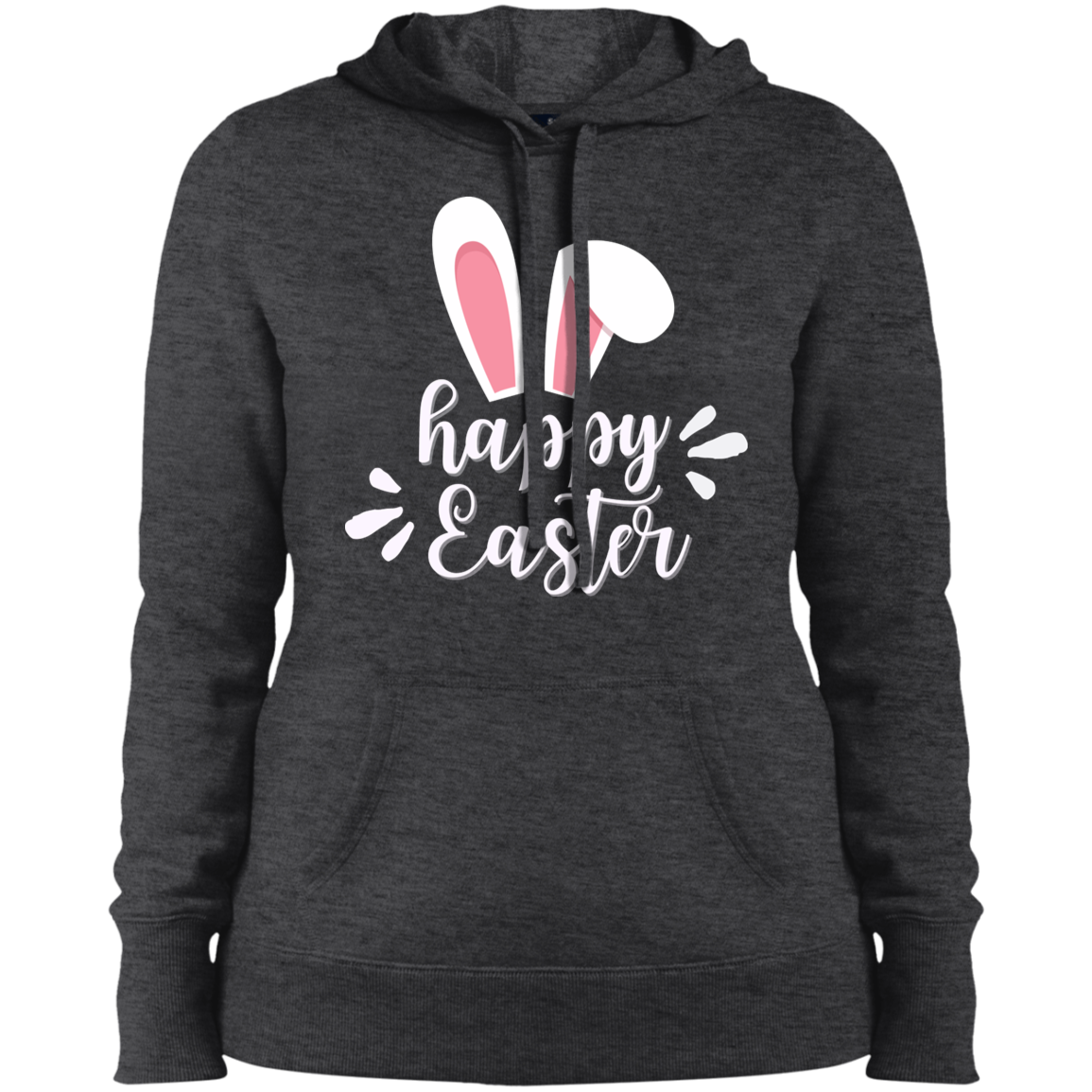Happy Easter Ladies' Pullover Hooded Sweatshirt