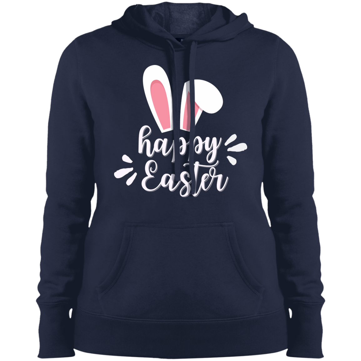 Happy Easter Ladies' Pullover Hooded Sweatshirt