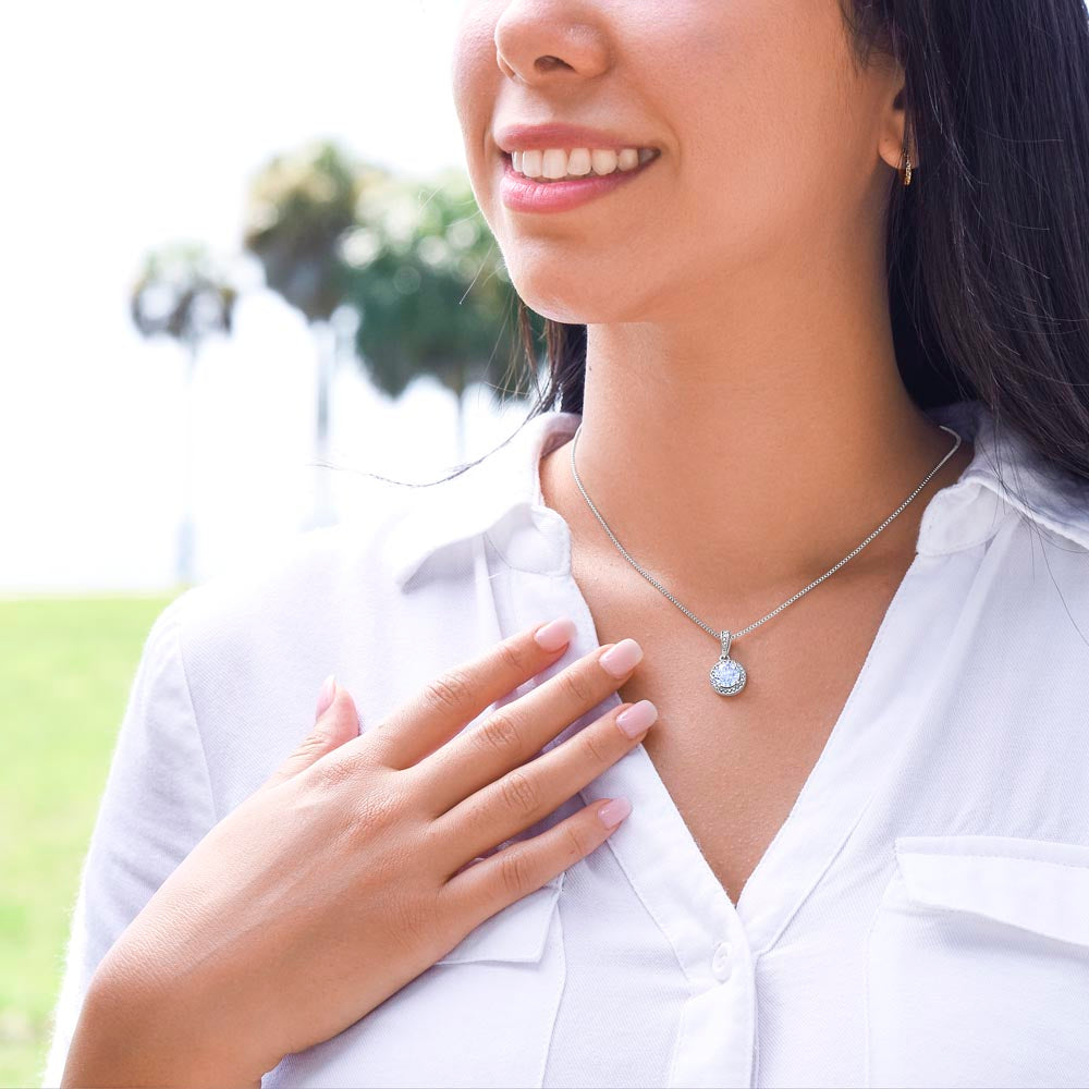 Mother, you are the world Necklace