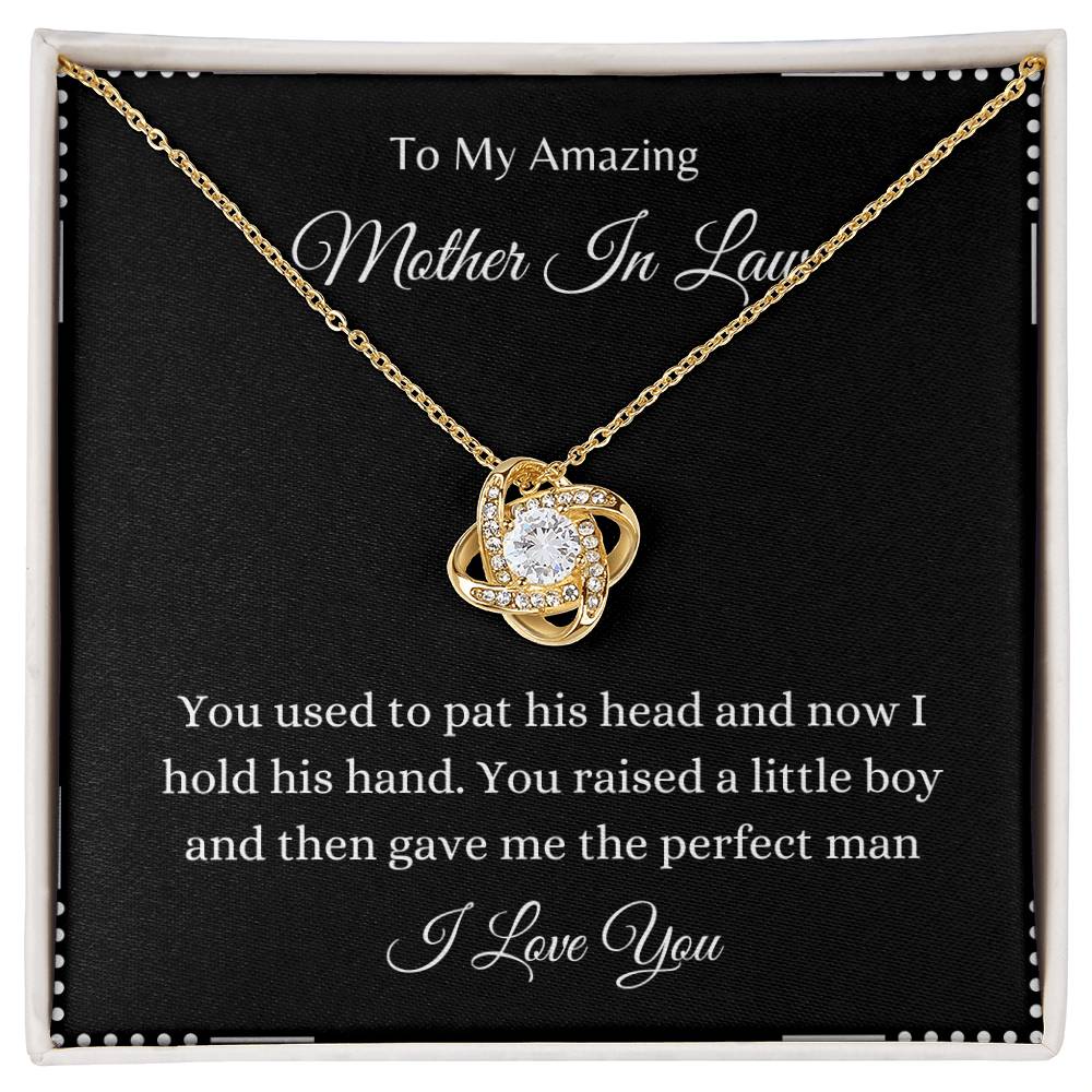 Mother In Law Love Knot Necklace - Mother's Day