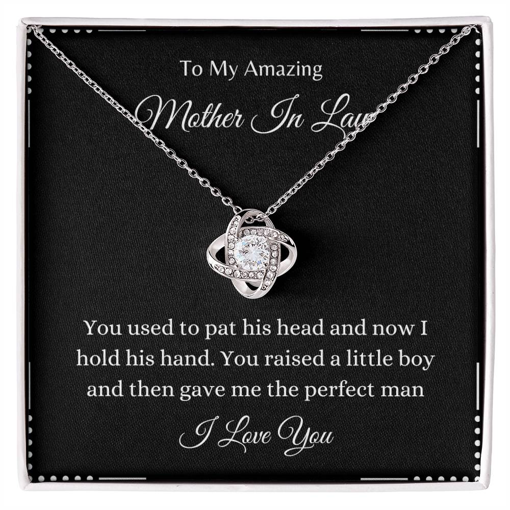 Mother In Law Love Knot Necklace - Mother's Day
