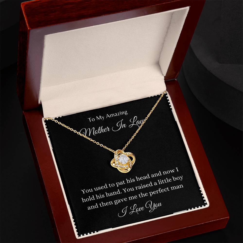 Mother In Law Love Knot Necklace - Mother's Day