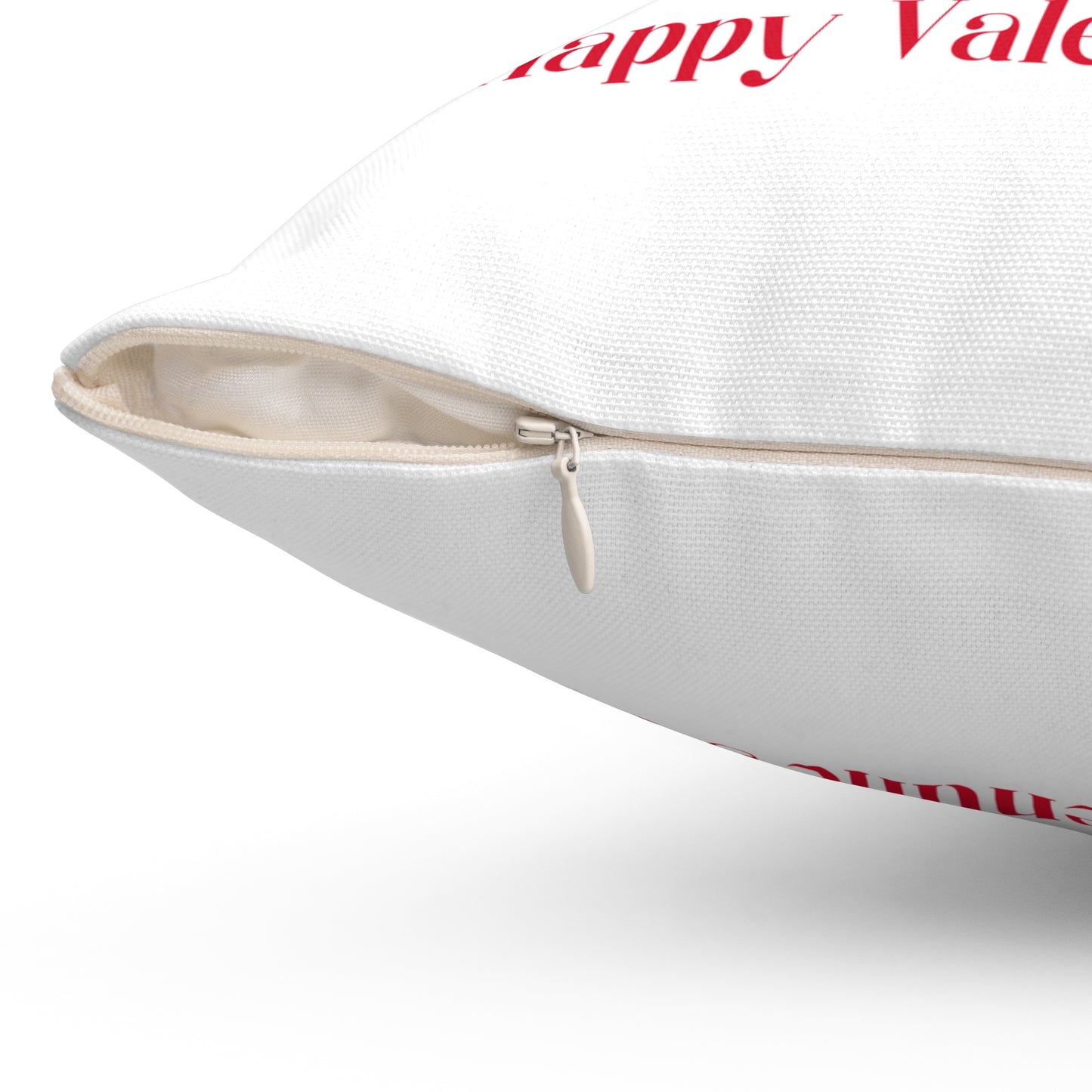 Valentine's Gnome Love Pillow — 'Happy Valentine's Day' Decorative Throw Pillow