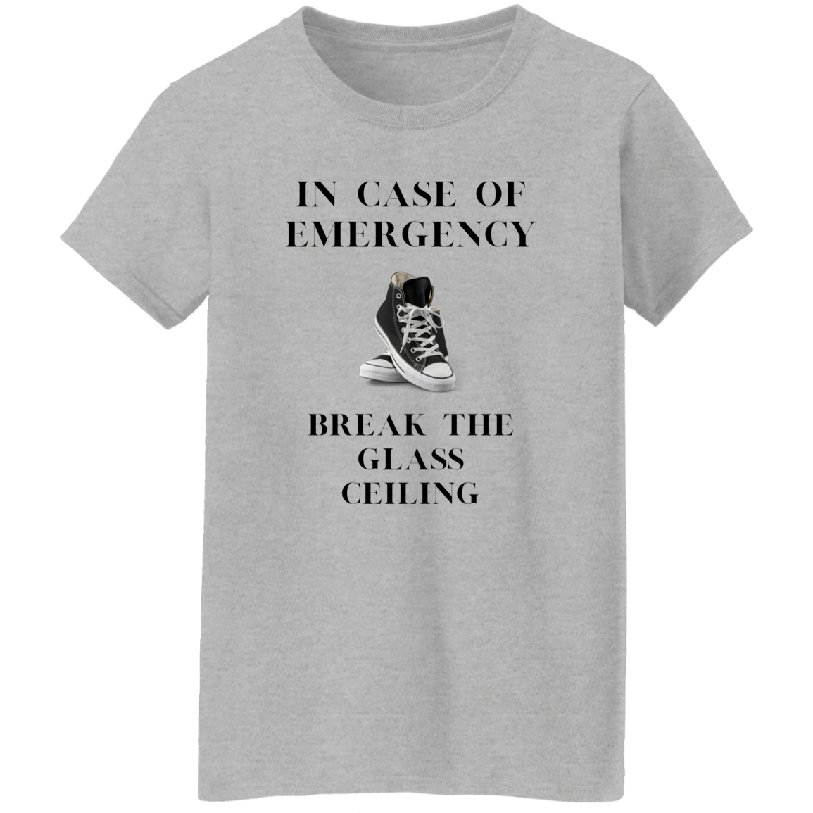 In Case of Emergency Ladies' 5.3 oz. T-Shirt