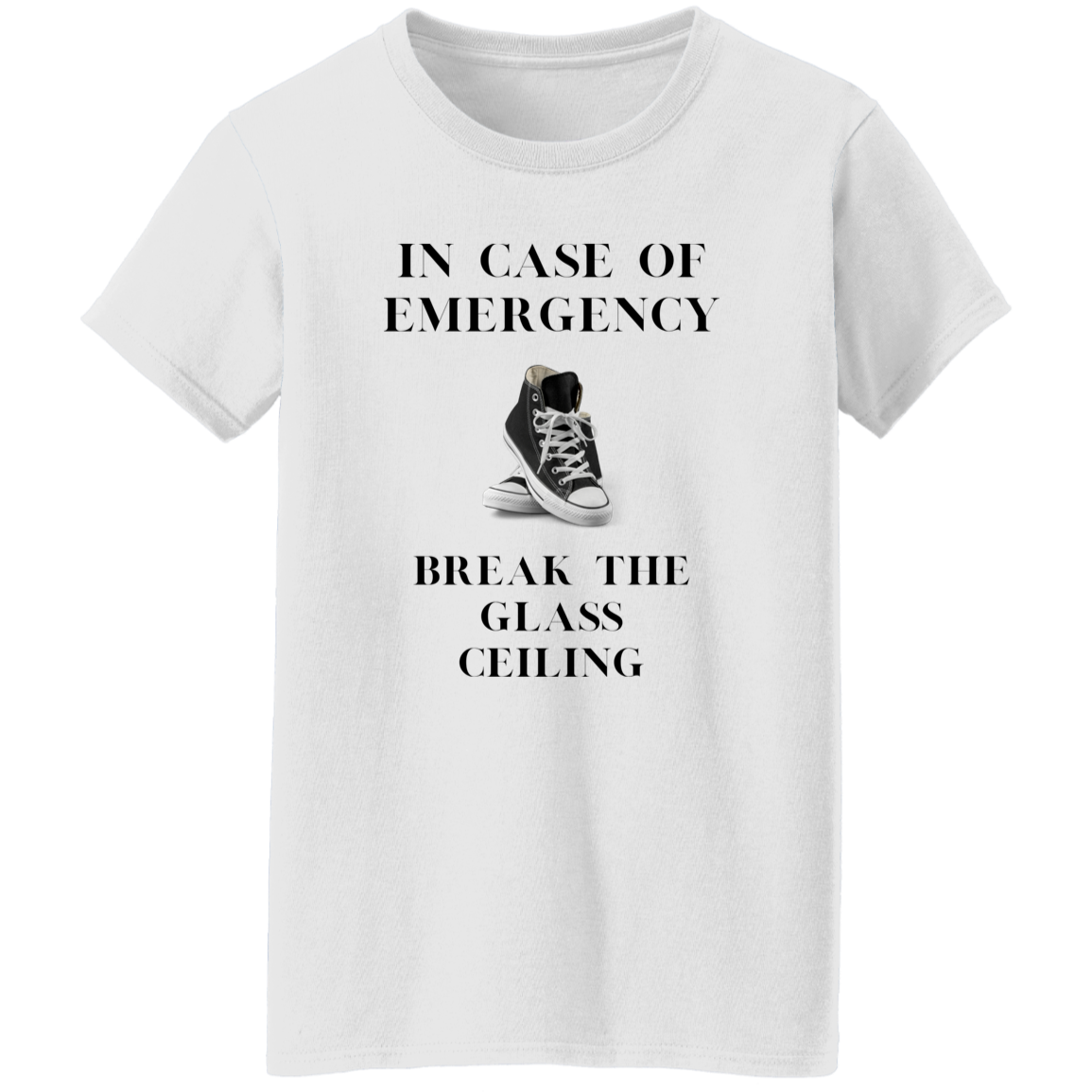 In Case of Emergency Ladies' 5.3 oz. T-Shirt