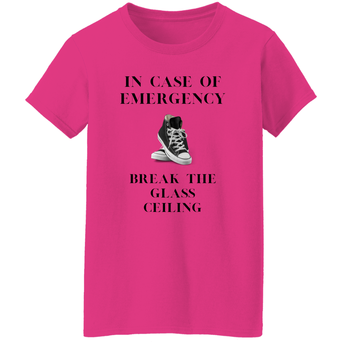 In Case of Emergency Ladies' 5.3 oz. T-Shirt
