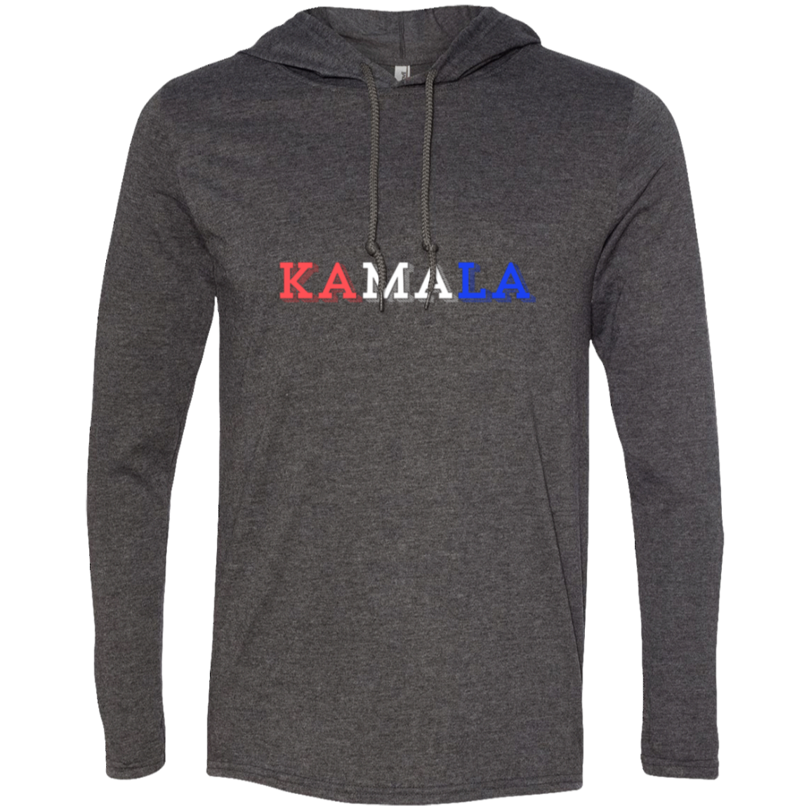 Kamala red white and blue - trans Kamala red white and blue Gildan LS T-Shirt Hoodie