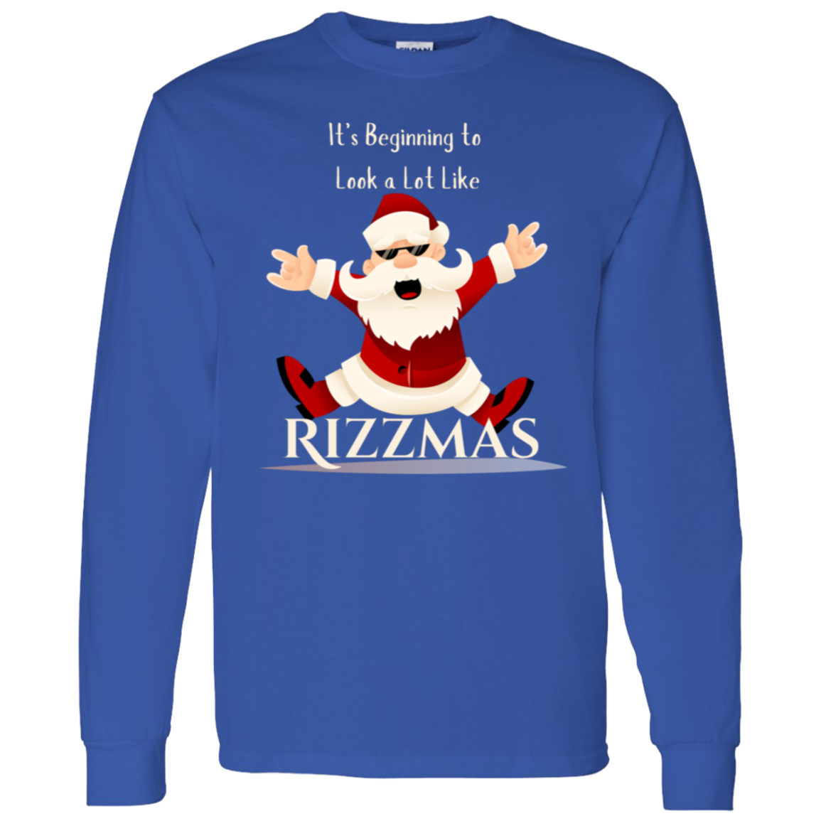 Rizzmas transparent Rizzmas long sleeve T-Shirt