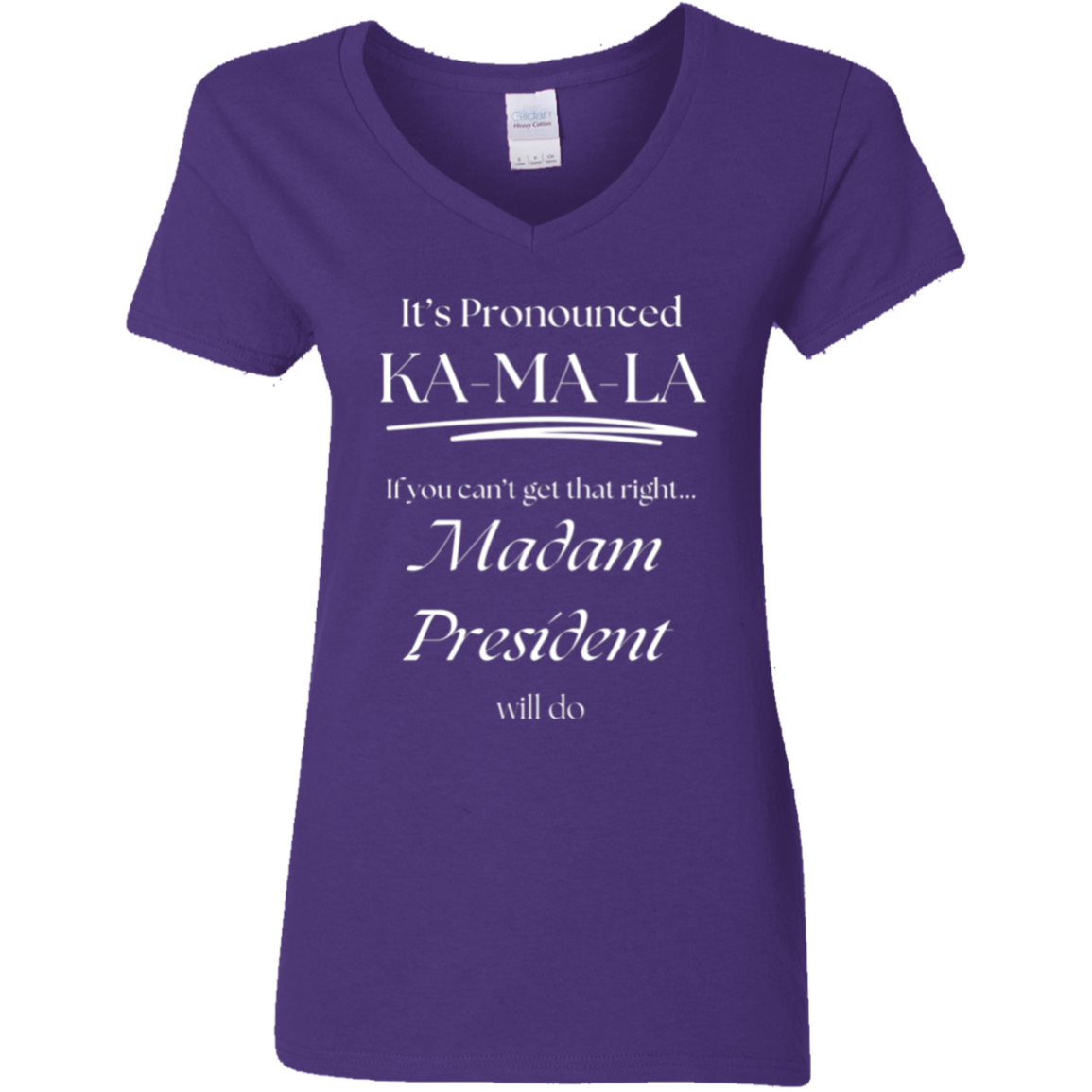 It's Pronounced Ladies' 5.3 oz. V-Neck T-Shirt