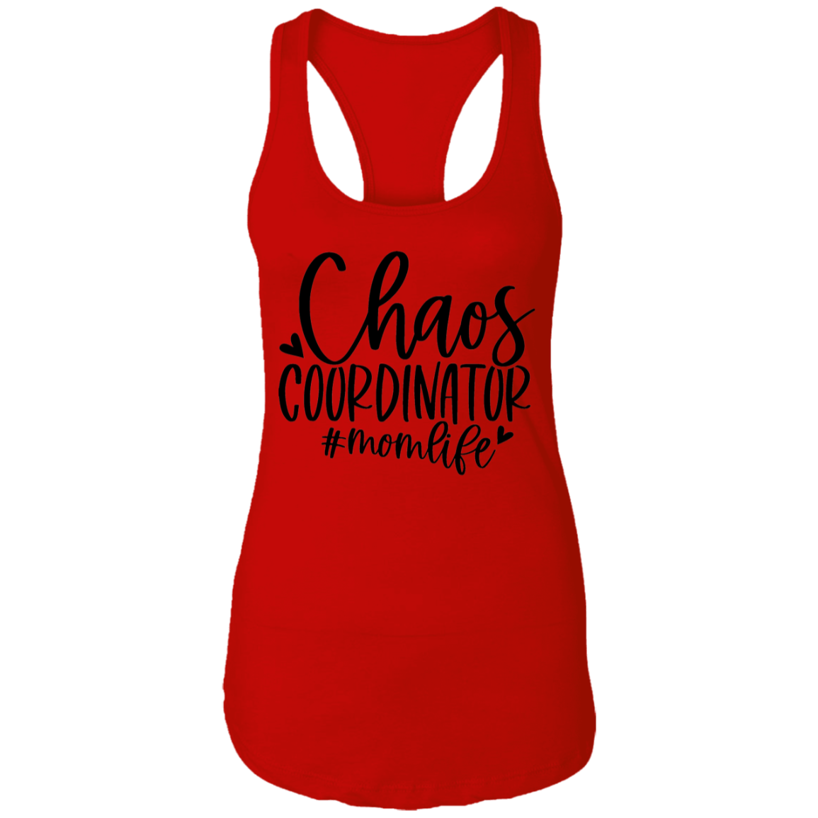 Chaos Coordinator - Mom Life NL1533 Ladies Ideal Racerback Tank