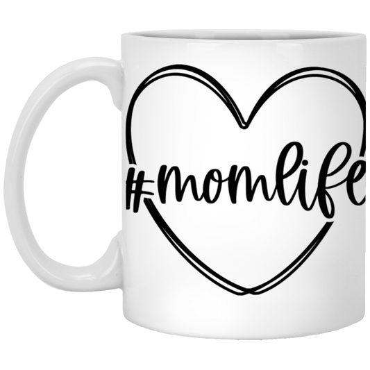 Mom Life 11oz White Mug