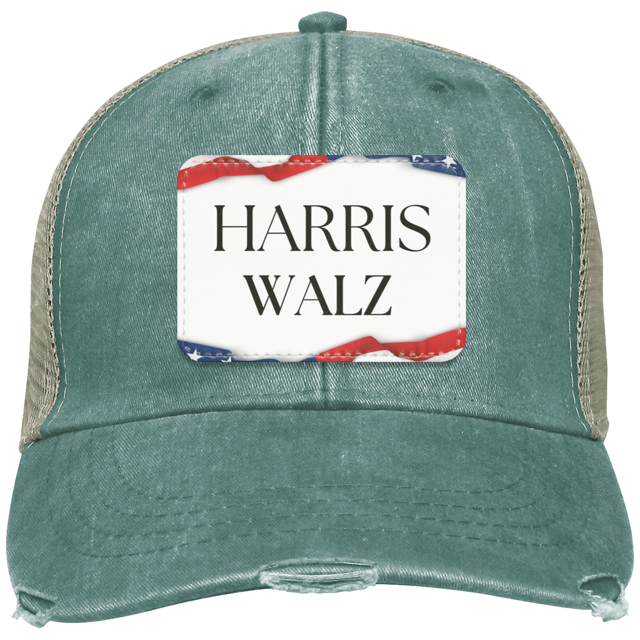 HARRIS WALZ Harris Walz Distressed Ollie Cap