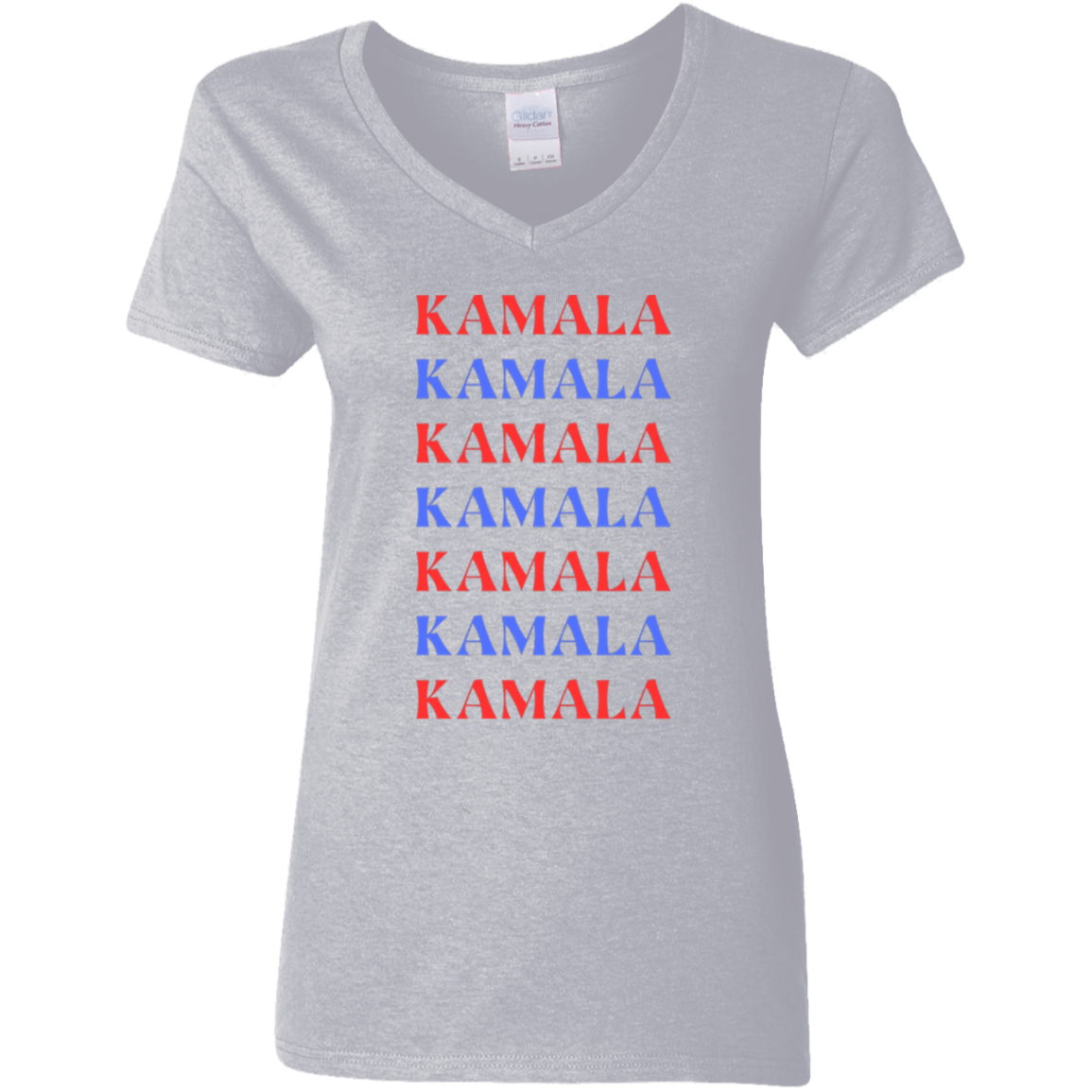 Kamala - transparent Kamala Ladies' 5.3 oz. V-Neck T-Shirt