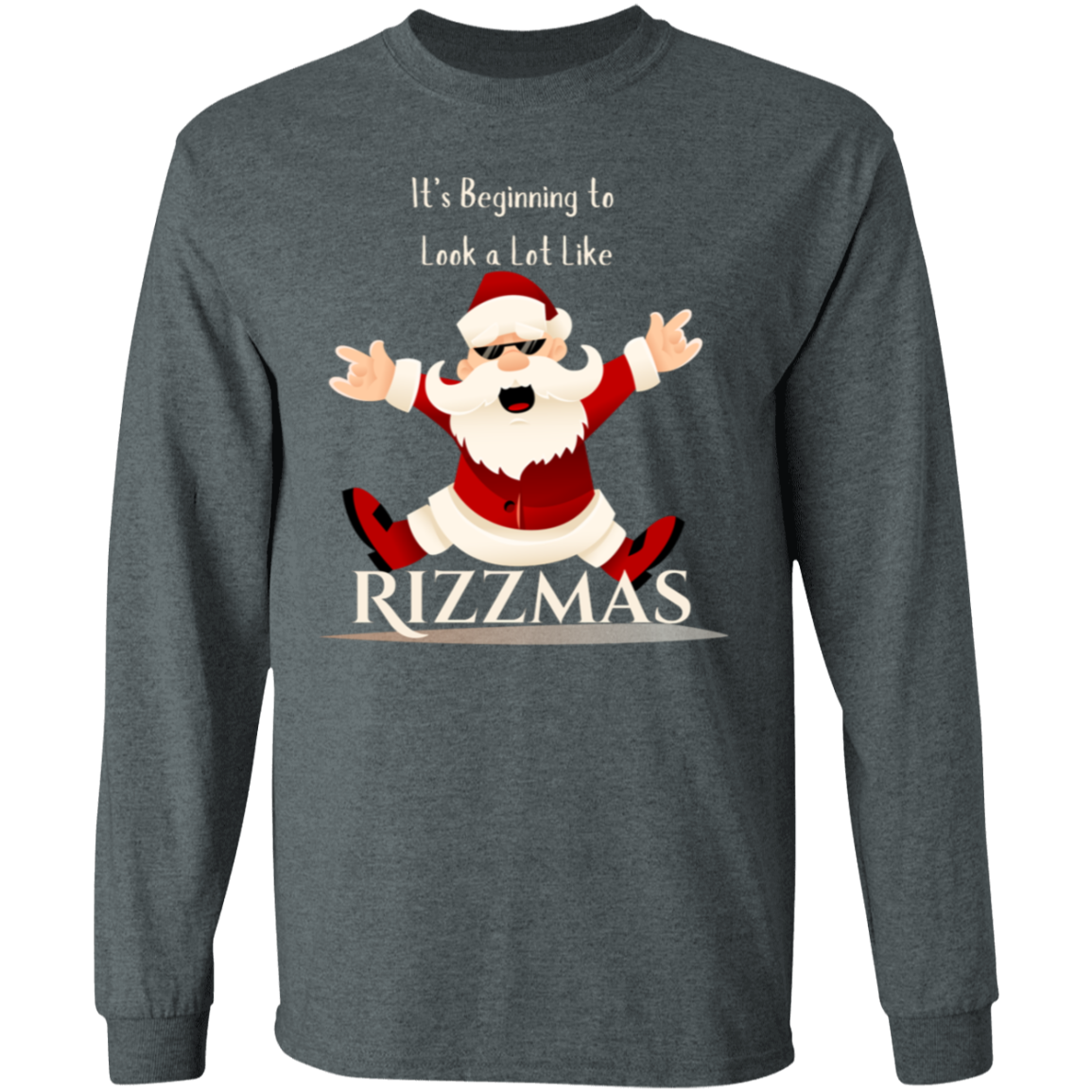 Rizzmas transparent Rizzmas long sleeve T-Shirt