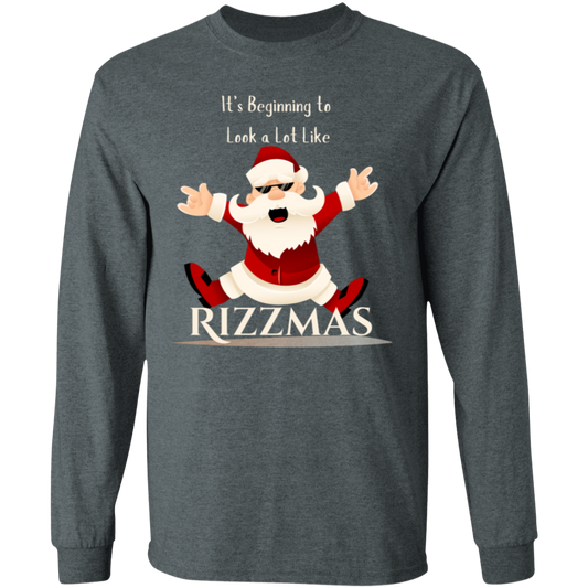 Rizzmas transparent Rizzmas long sleeve T-Shirt