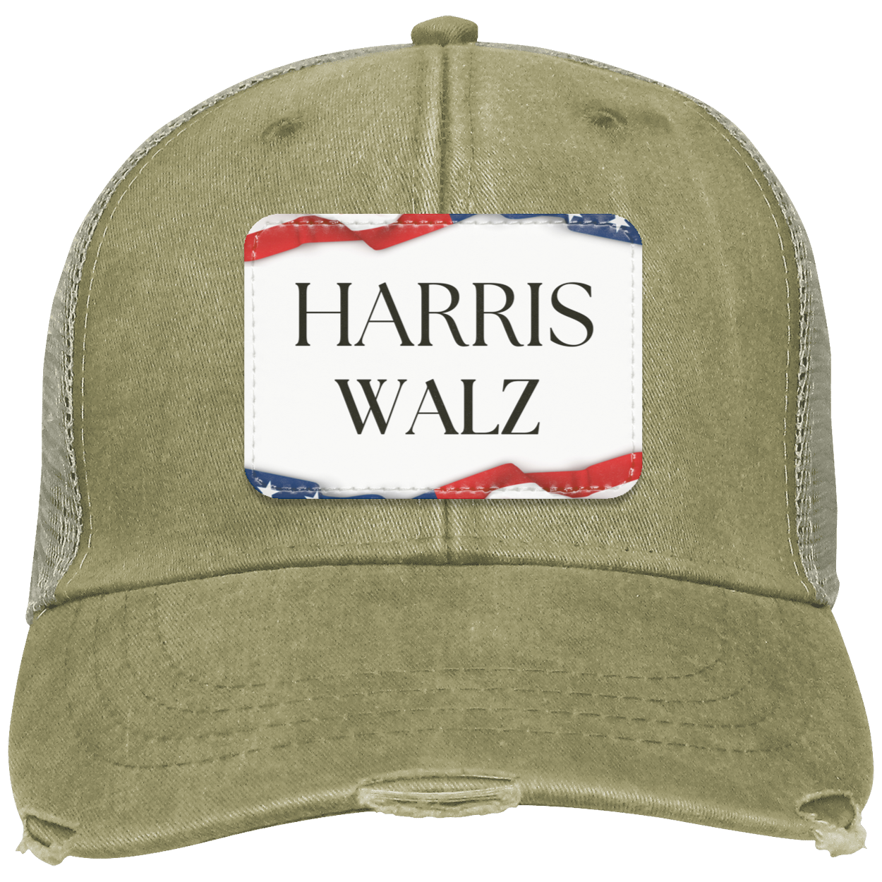 HARRIS WALZ Harris Walz Distressed Ollie Cap