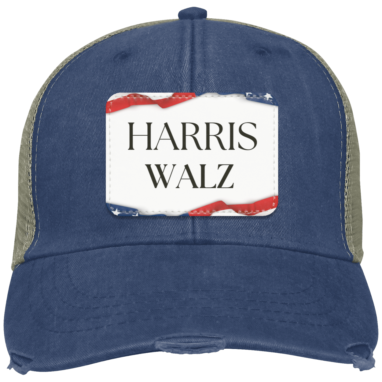 HARRIS WALZ Harris Walz Distressed Ollie Cap