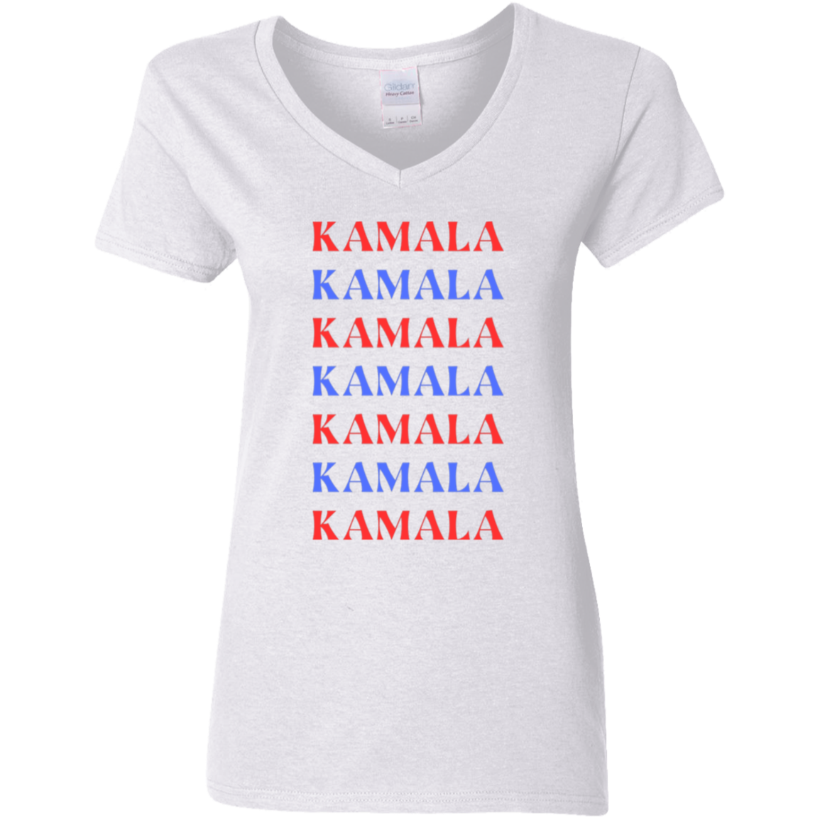 Kamala - transparent Kamala Ladies' 5.3 oz. V-Neck T-Shirt