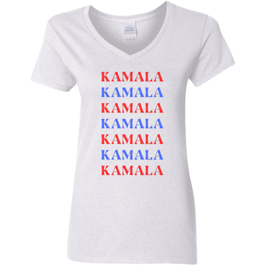 Kamala - transparent Kamala Ladies' 5.3 oz. V-Neck T-Shirt