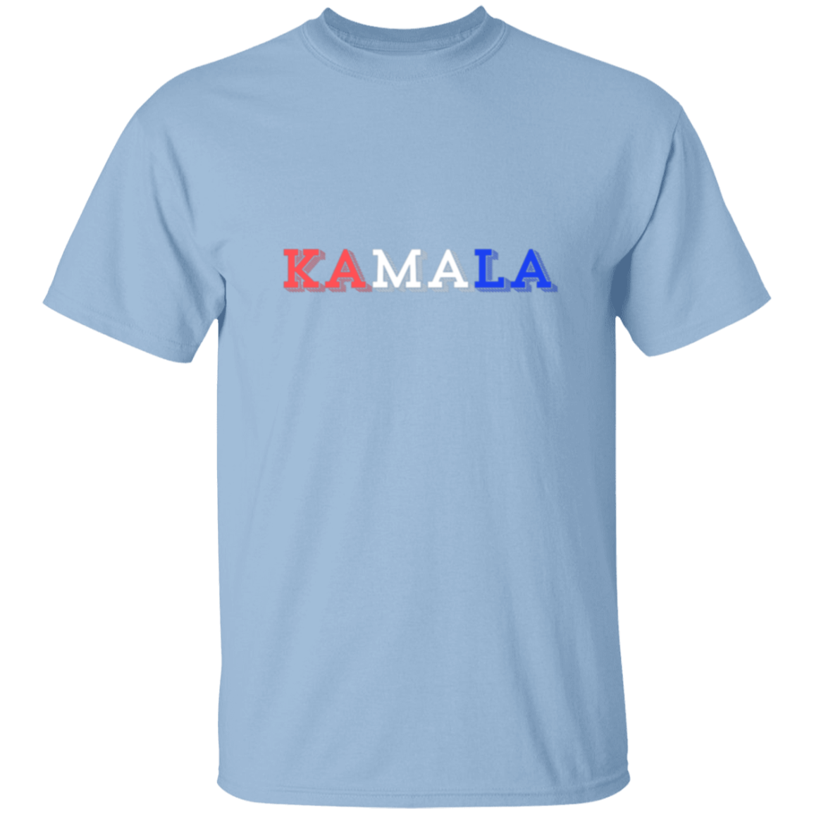 Kamala red white and blue - trans Kamala red white and blue 5.3 oz. T-Shirt