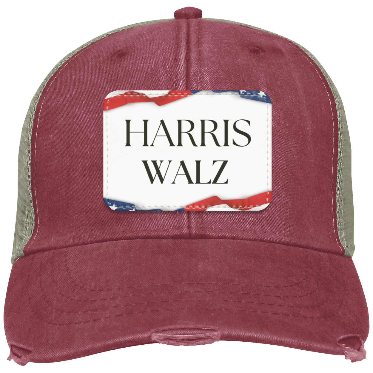 HARRIS WALZ Harris Walz Distressed Ollie Cap
