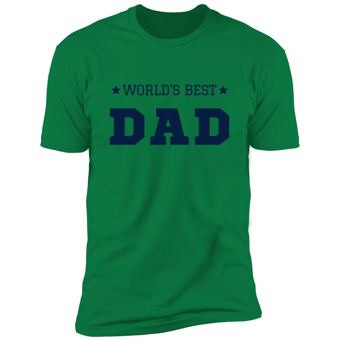 Worlds Best Dad Premium Short Sleeve Tee (Closeout)