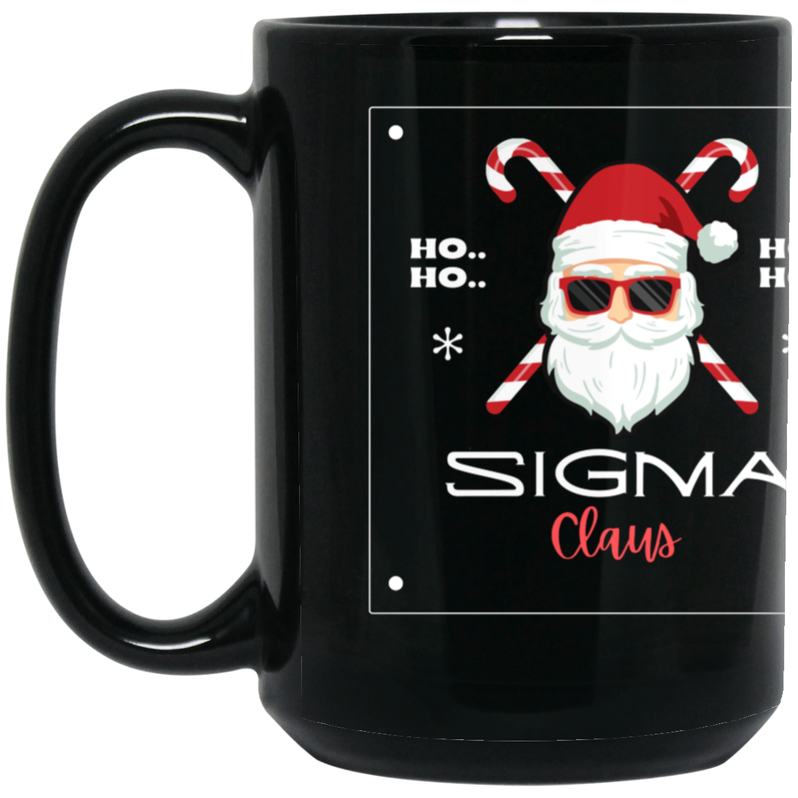 Sigma Claus Sigma Claus 15oz Black Mug