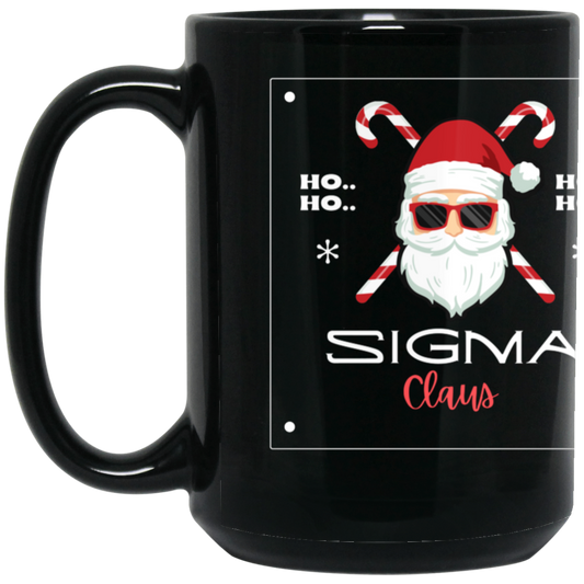 Sigma Claus Sigma Claus 15oz Black Mug