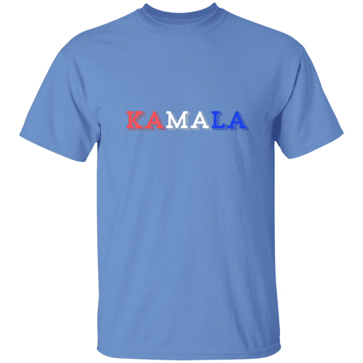 Kamala red white and blue - trans Kamala red white and blue 5.3 oz. T-Shirt