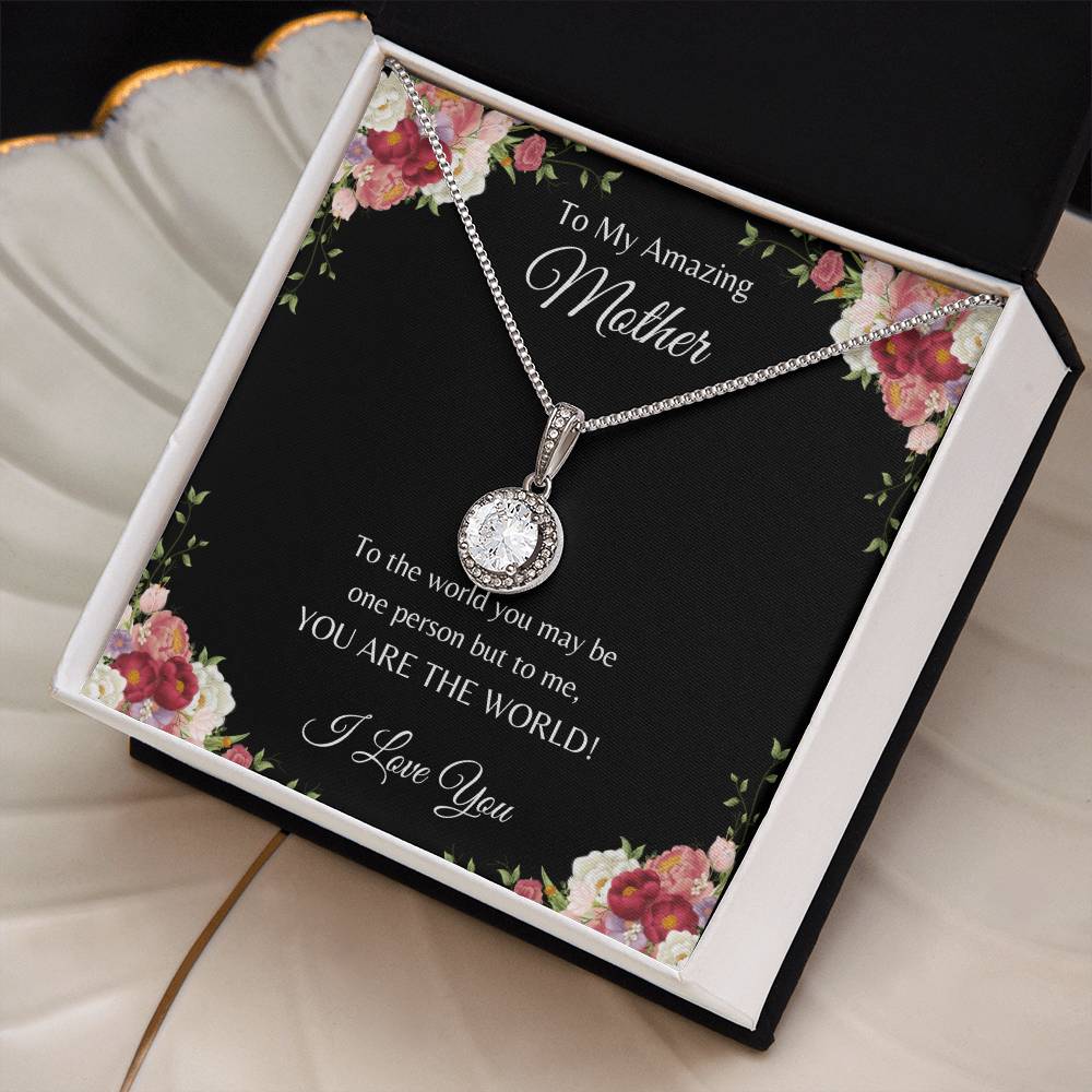 Mother, you are the world Necklace